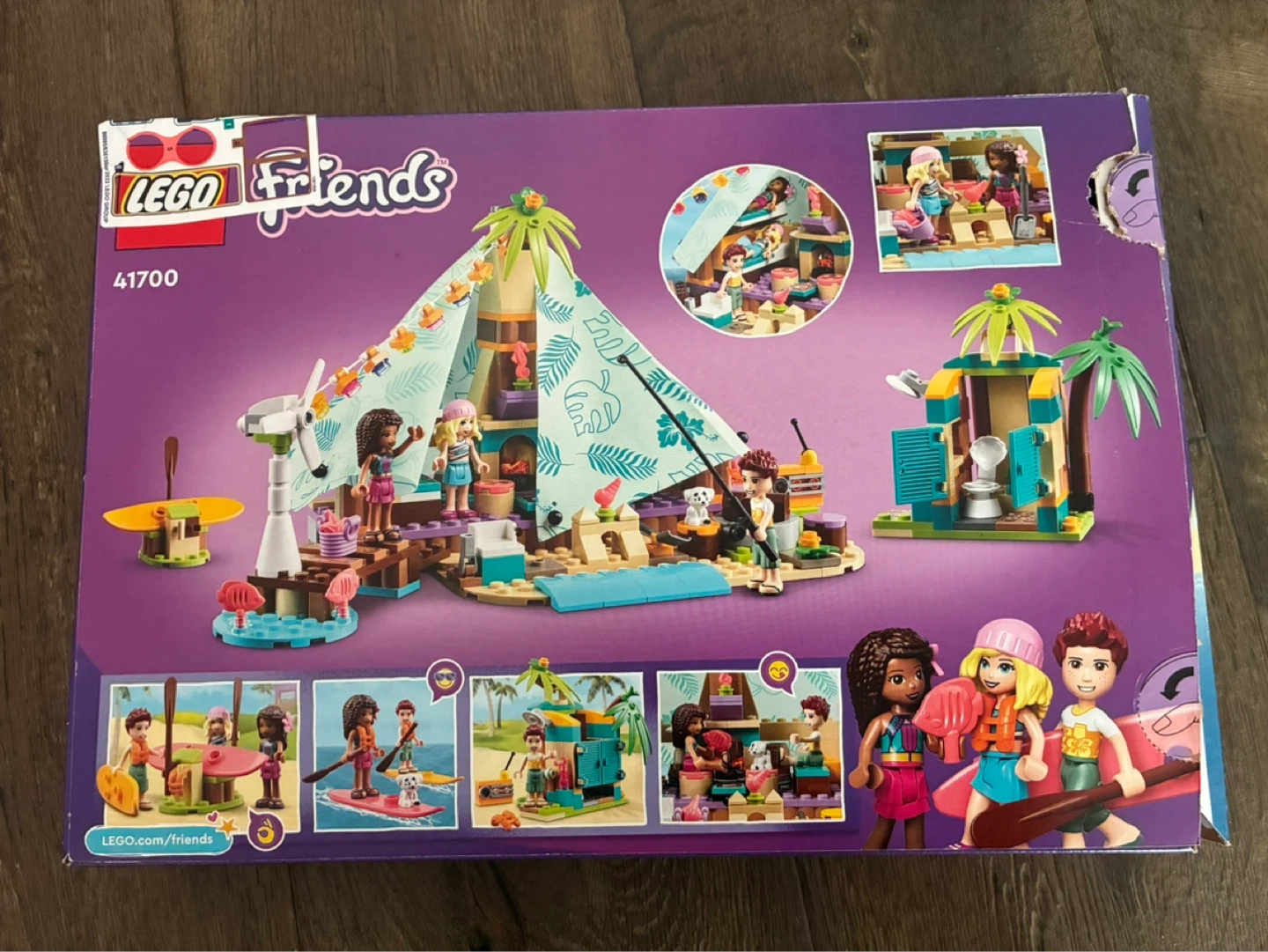 LEGO Friends 41700 Beach Glamping Set