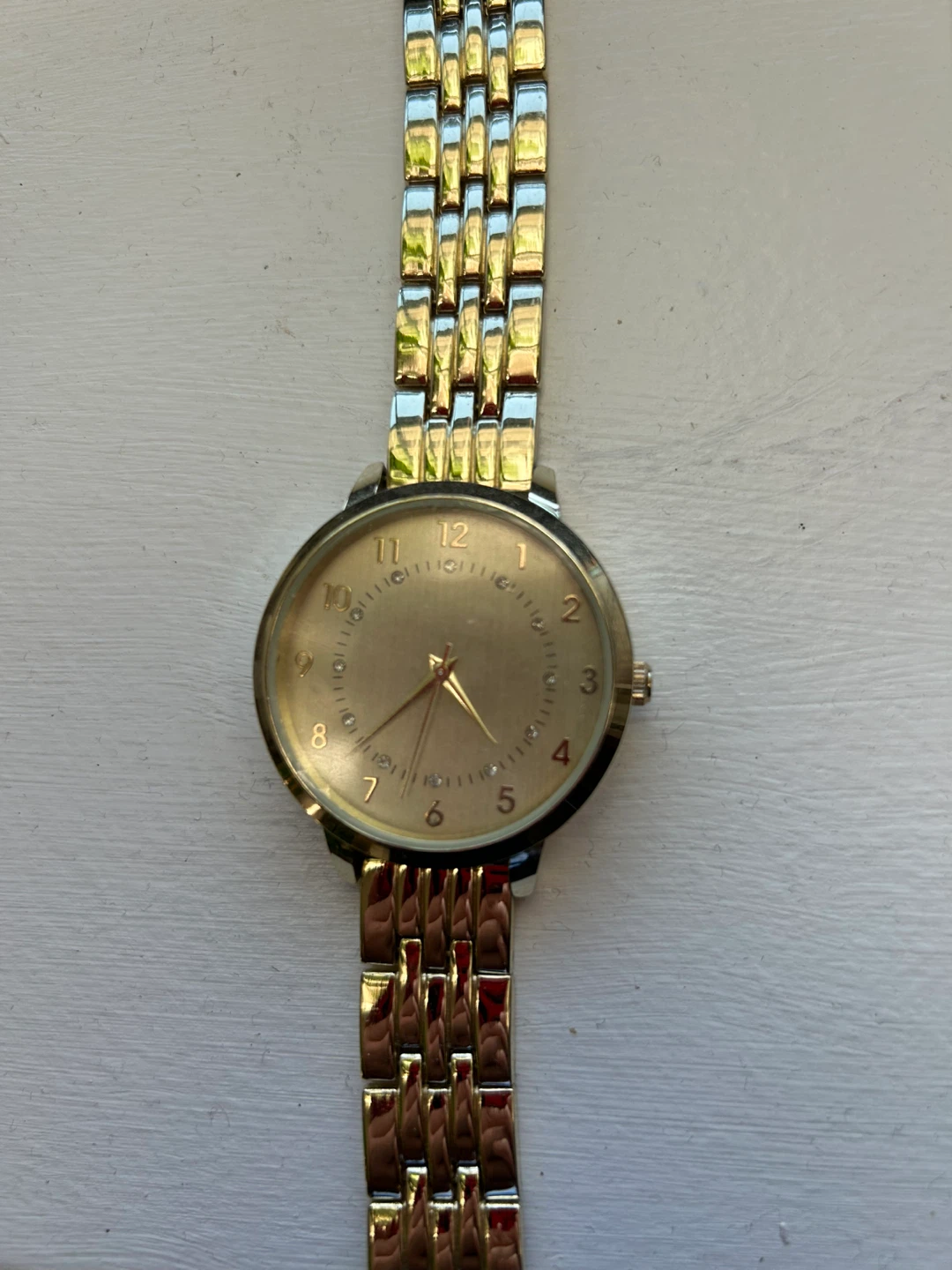 Women Gold Tone Analog Watch