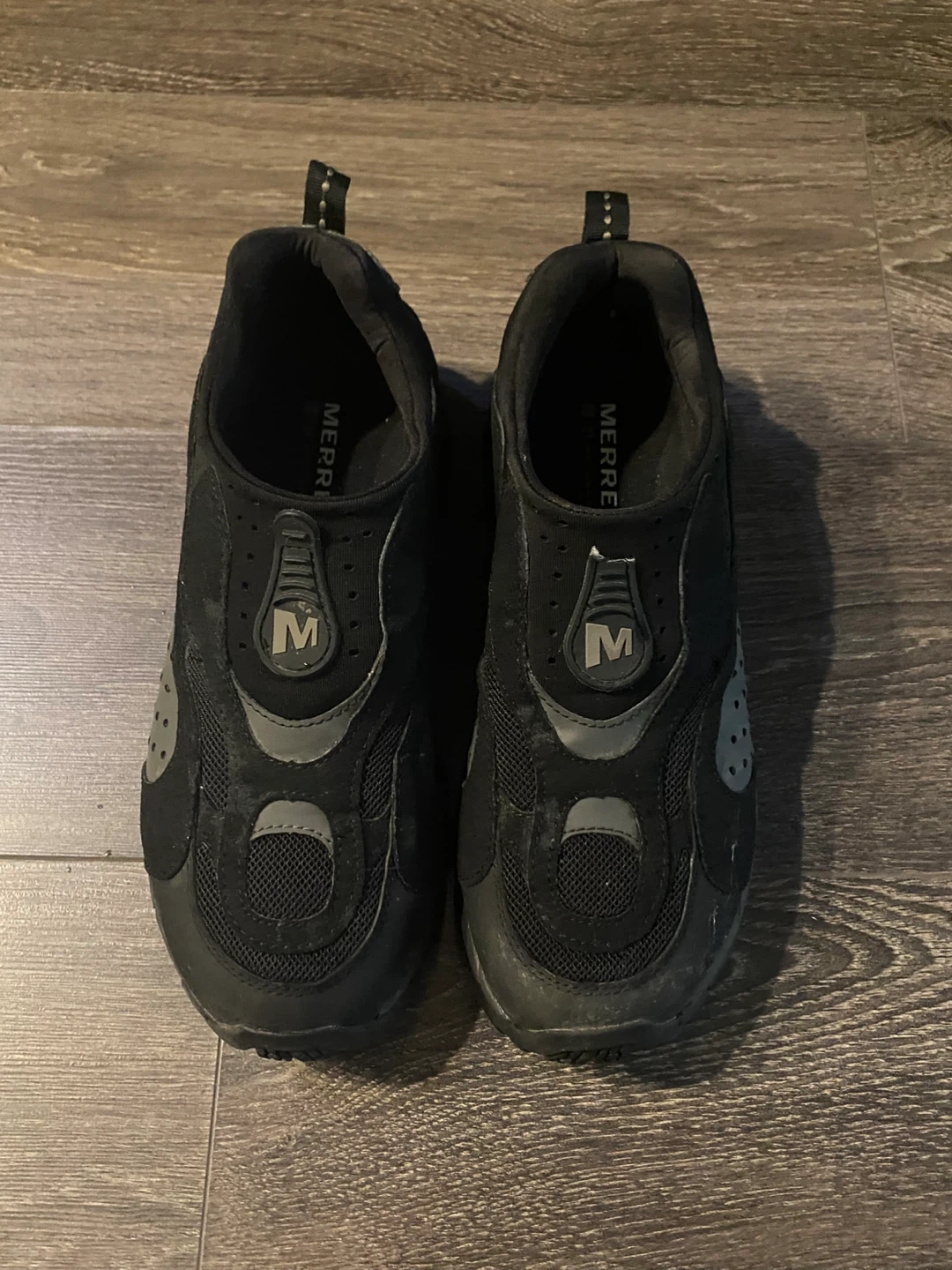 Merrell Black Slip-On Trail Shoes