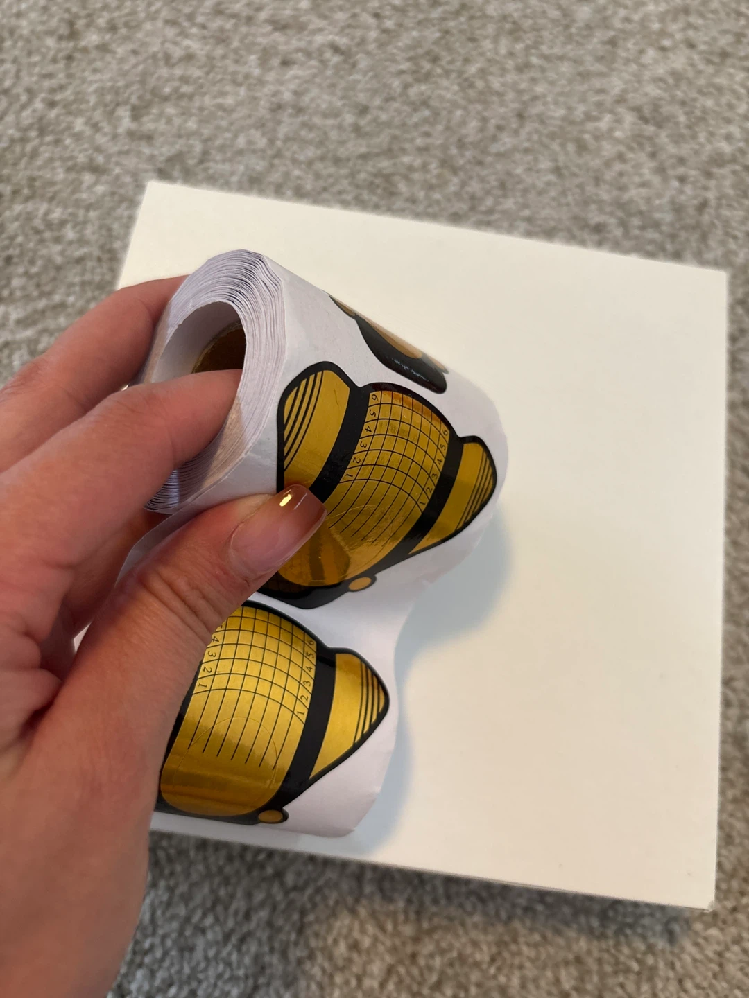 Nail Forms Roll