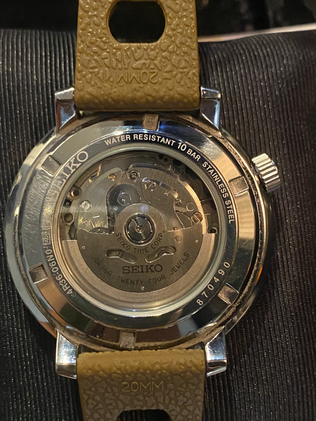 Seiko 5 Sports Automatic Watch - Brown Dial, Two Straps - photo 3