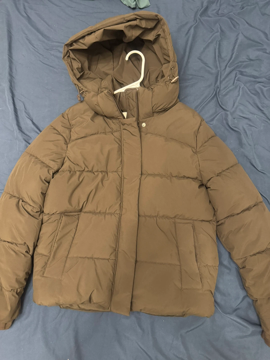 Ardene Brown Puffer Jacket with Hood