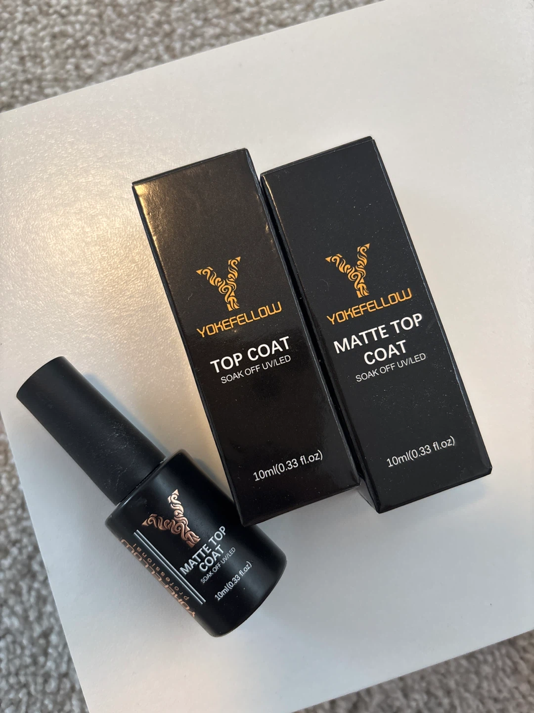 2 for $5, or 1 for $3YOKEFELLOW Matte Top Coat