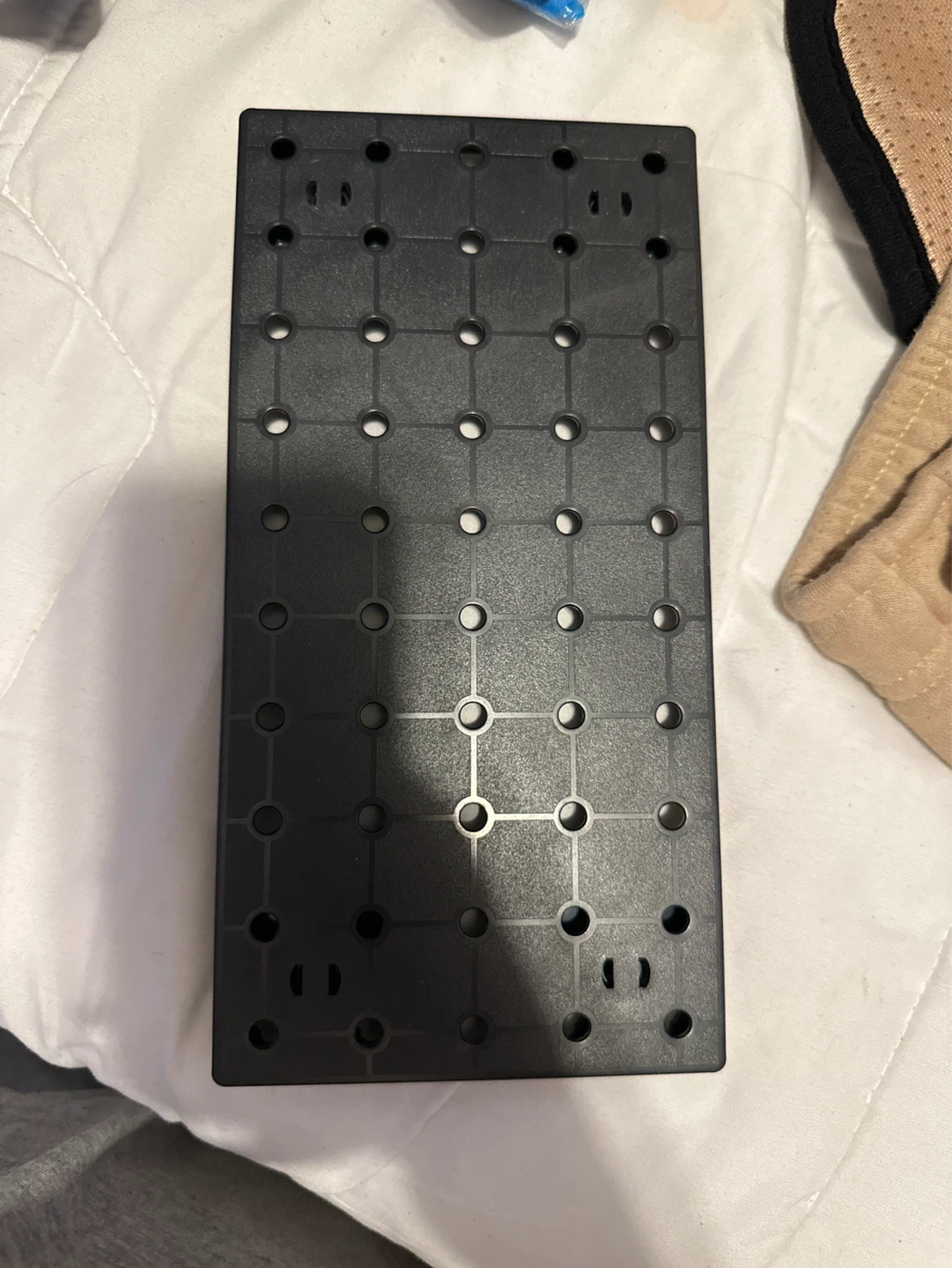 Black Grid Panel Base
