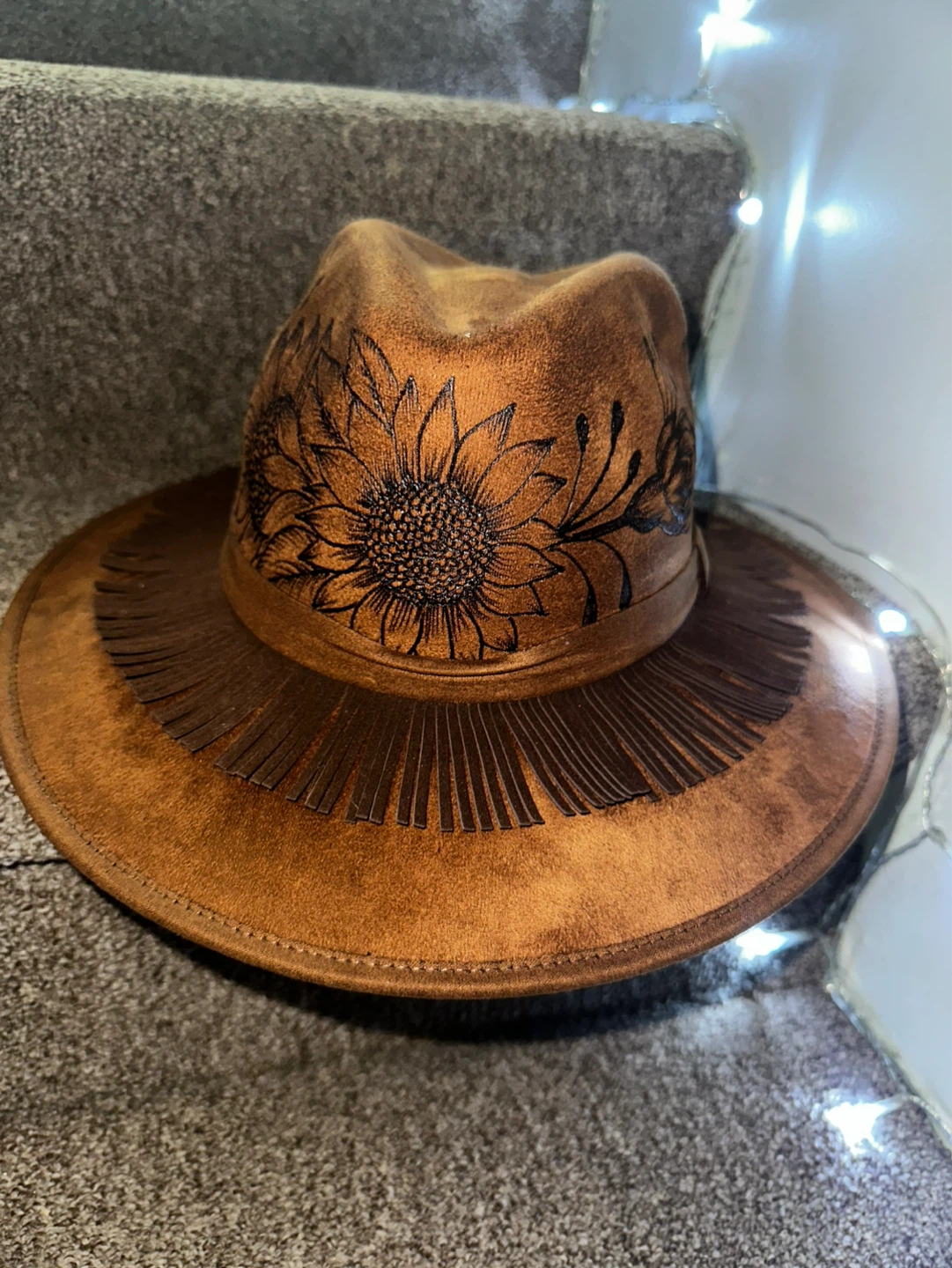Custom Hand-Painted Cowboy Hats