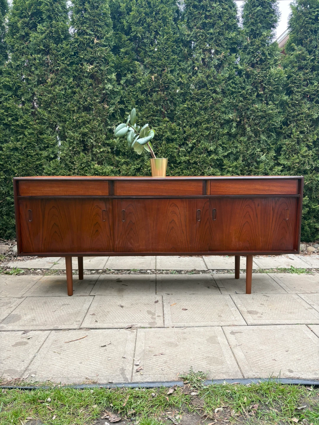 MCM Teak Credenza
