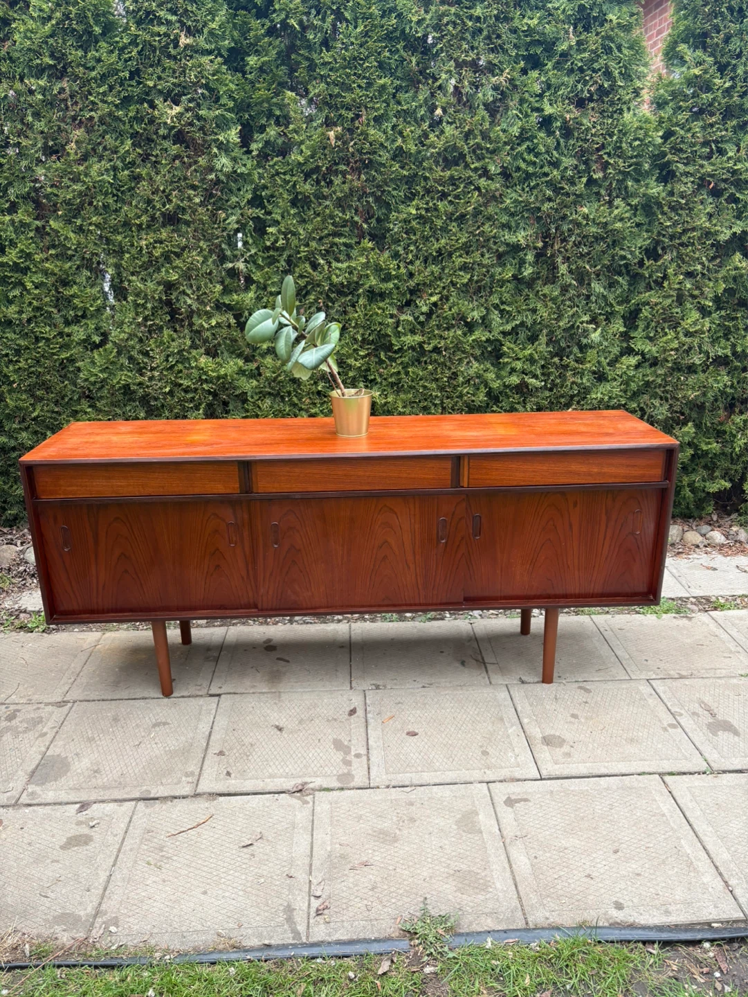 MCM Teak Credenza - photo 2