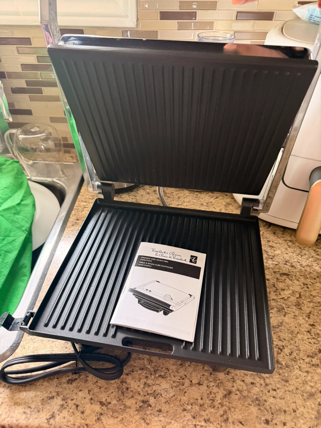 New never used  Panini Press Grill - photo 2