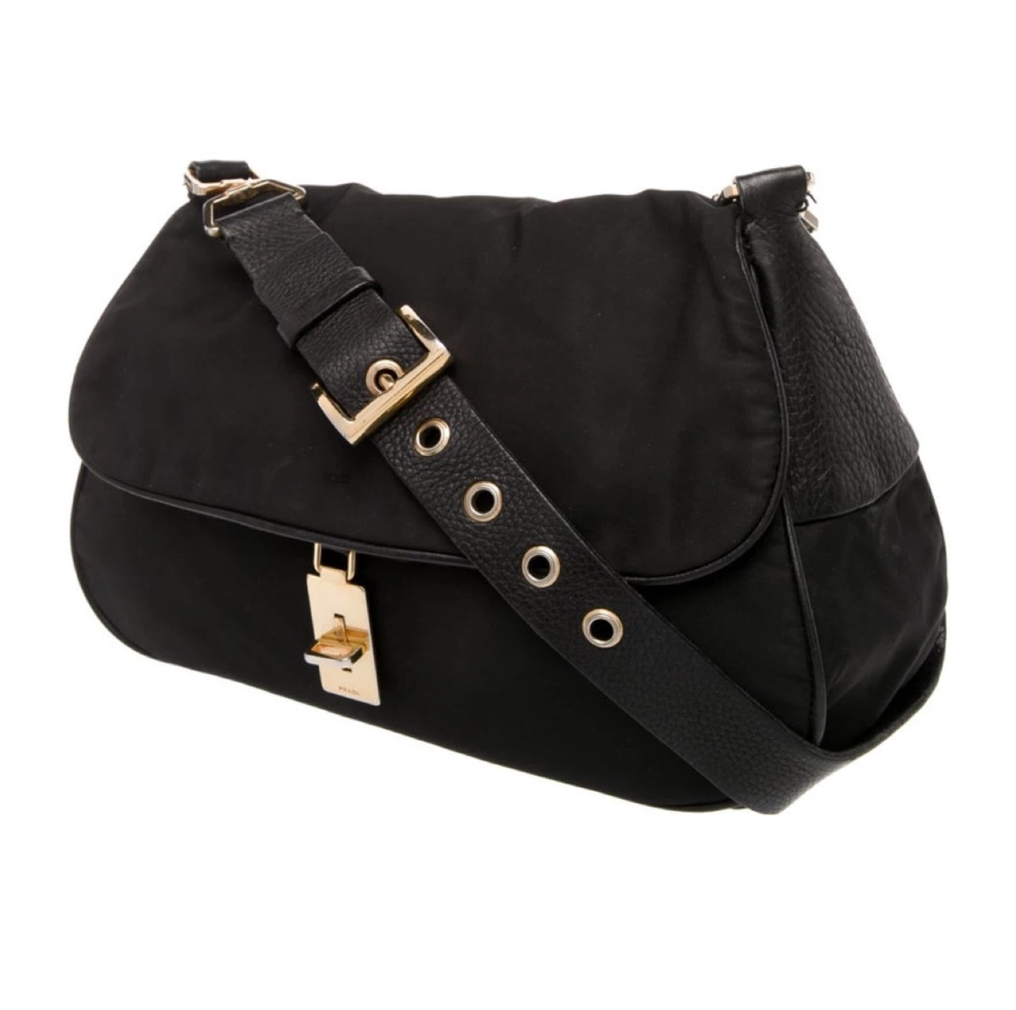 Prada Black Nylon Shoulder Bag - photo 2