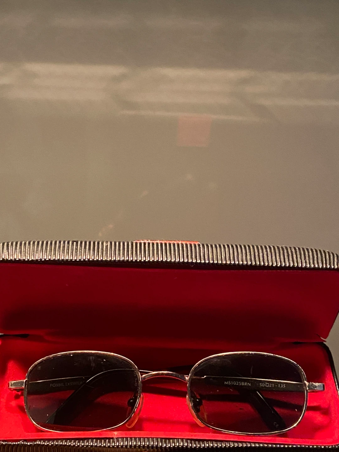 Fossil Sunglasses with Case