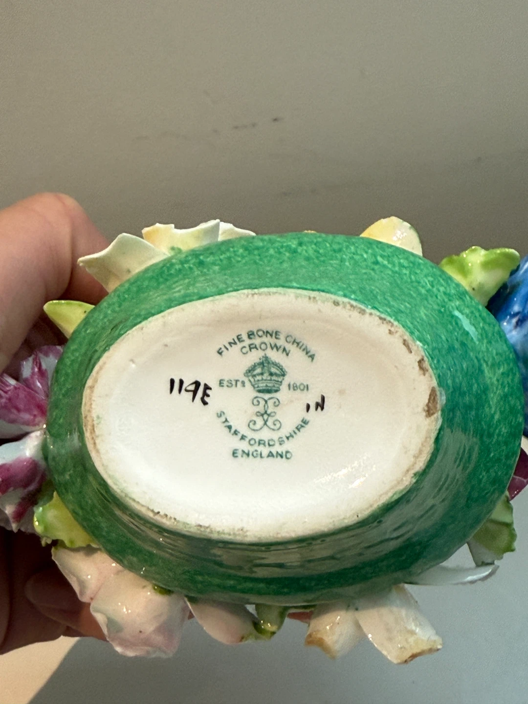 Staffordshire Fine Bone China Floral Posy - photo 2