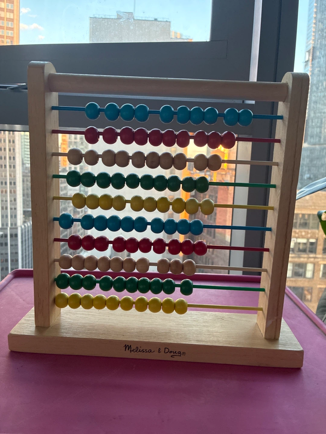 Melissa & Doug Wooden Abacus Toy