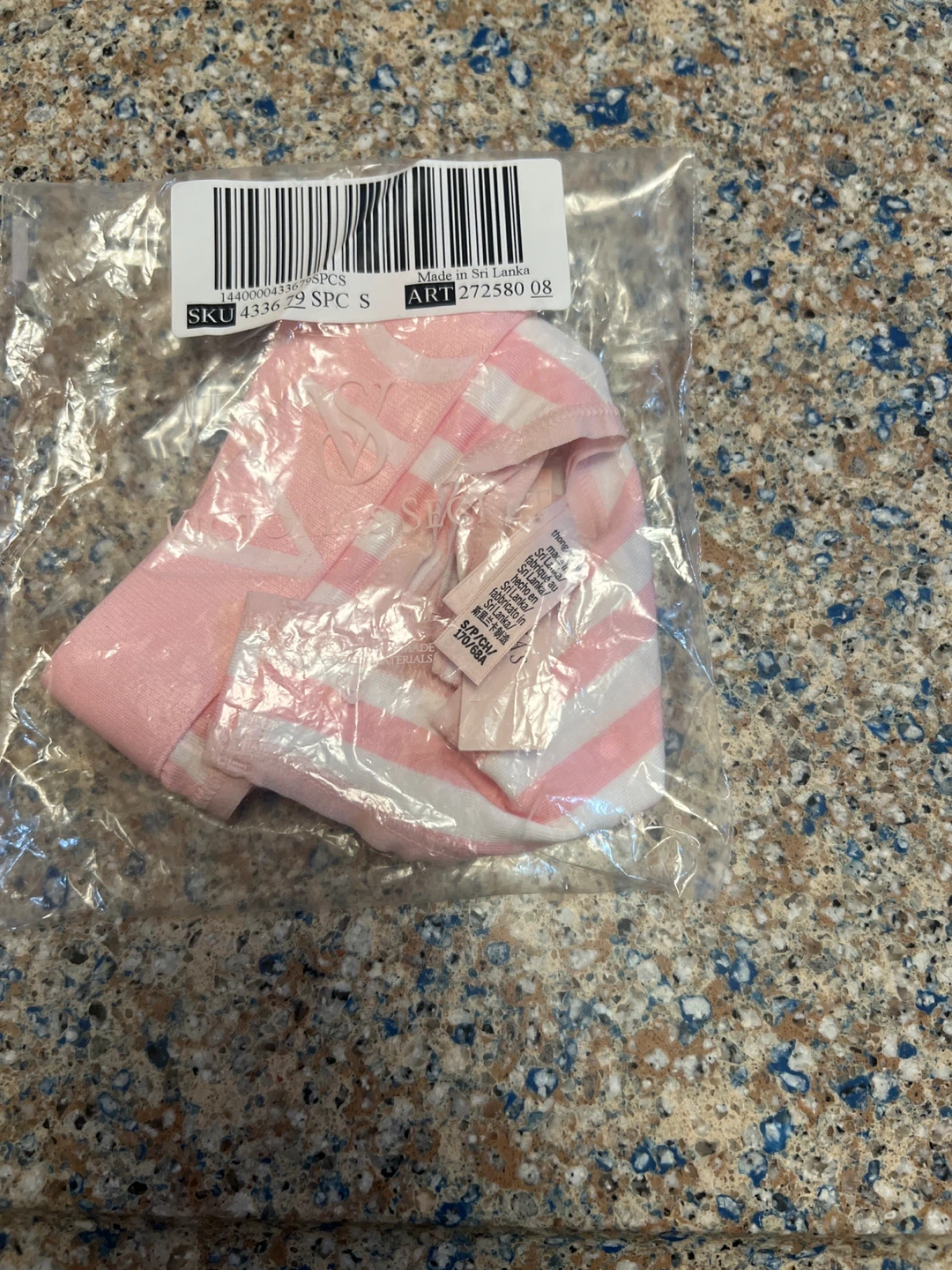 Victoria's Secret Pink Stripe Thong Panty - photo 3