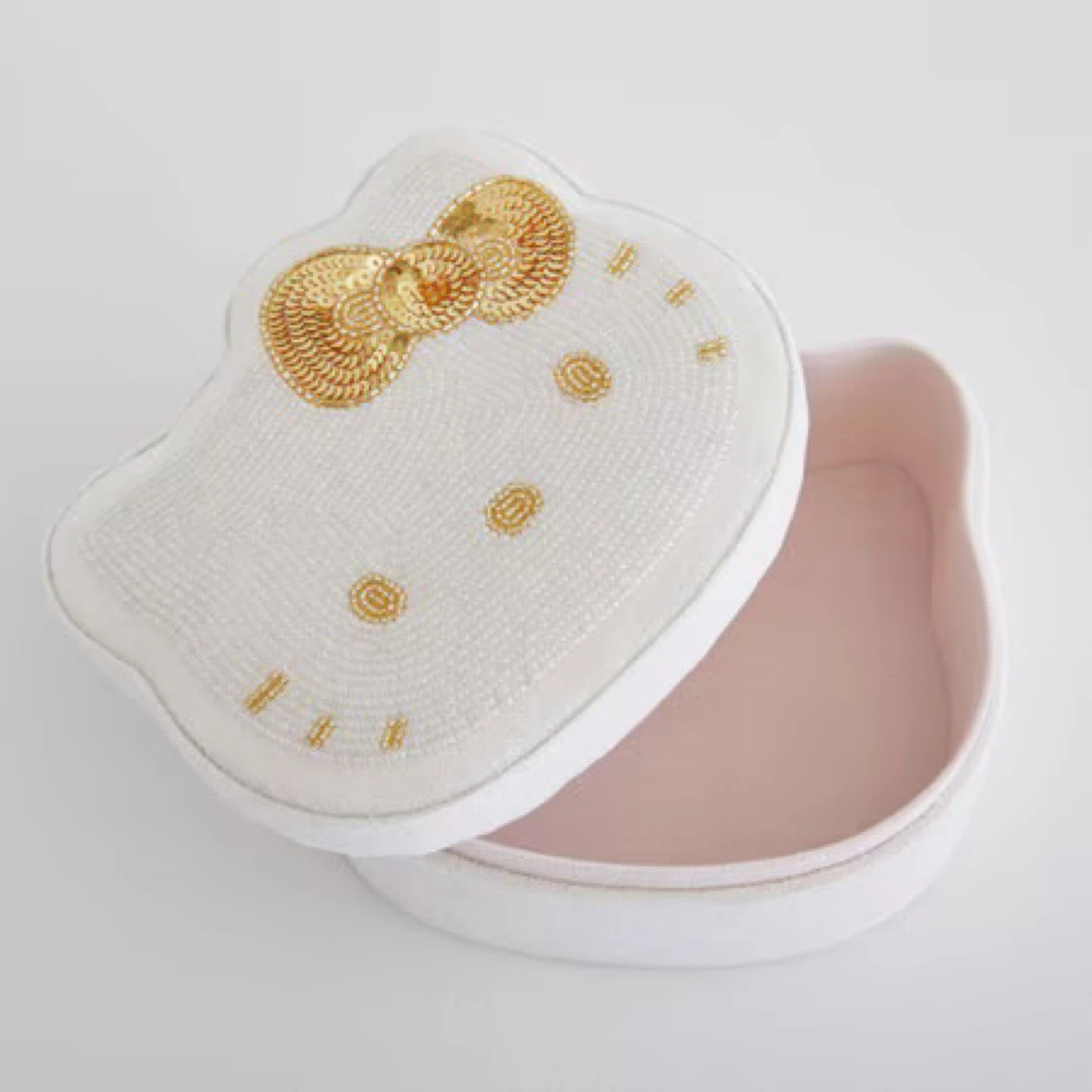 Pottery Barn Teen Hello Kitty Beaded Jewelry Box