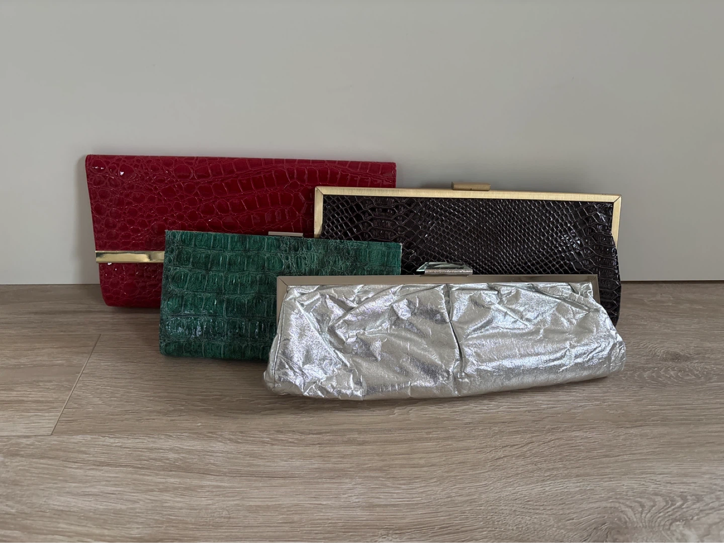 4 Evening Clutches ALDO for $30