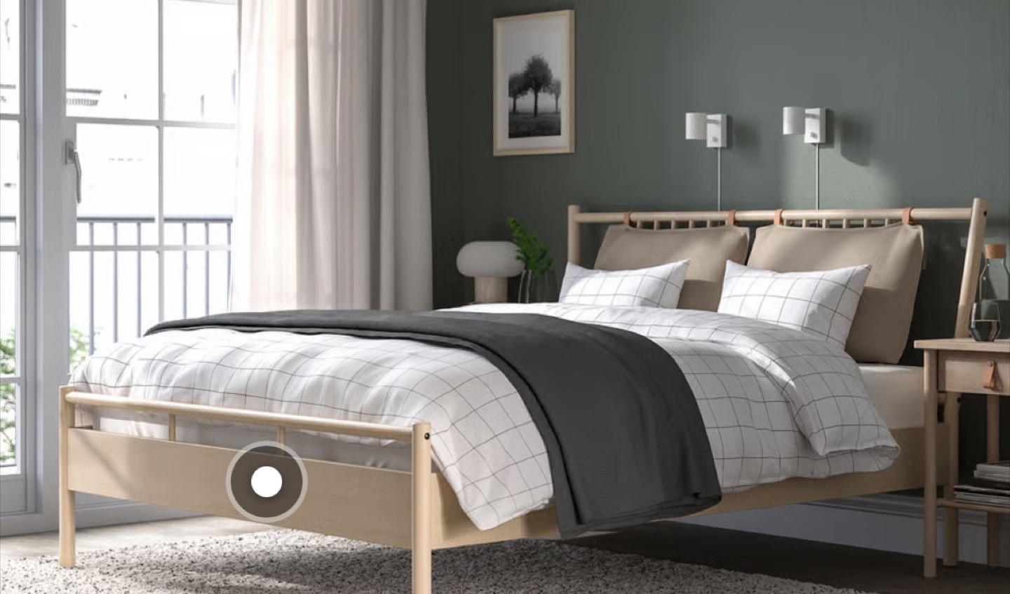 IKEA BJÖRKSNÄS Bed Frame (Queen) - photo 2