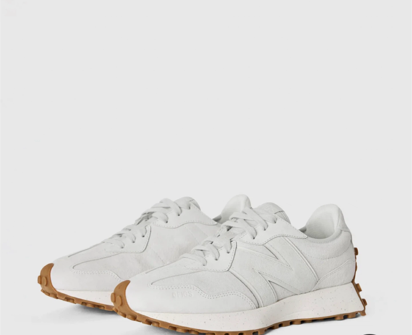 New Balance 327 Light Grey Sneakers - photo 2
