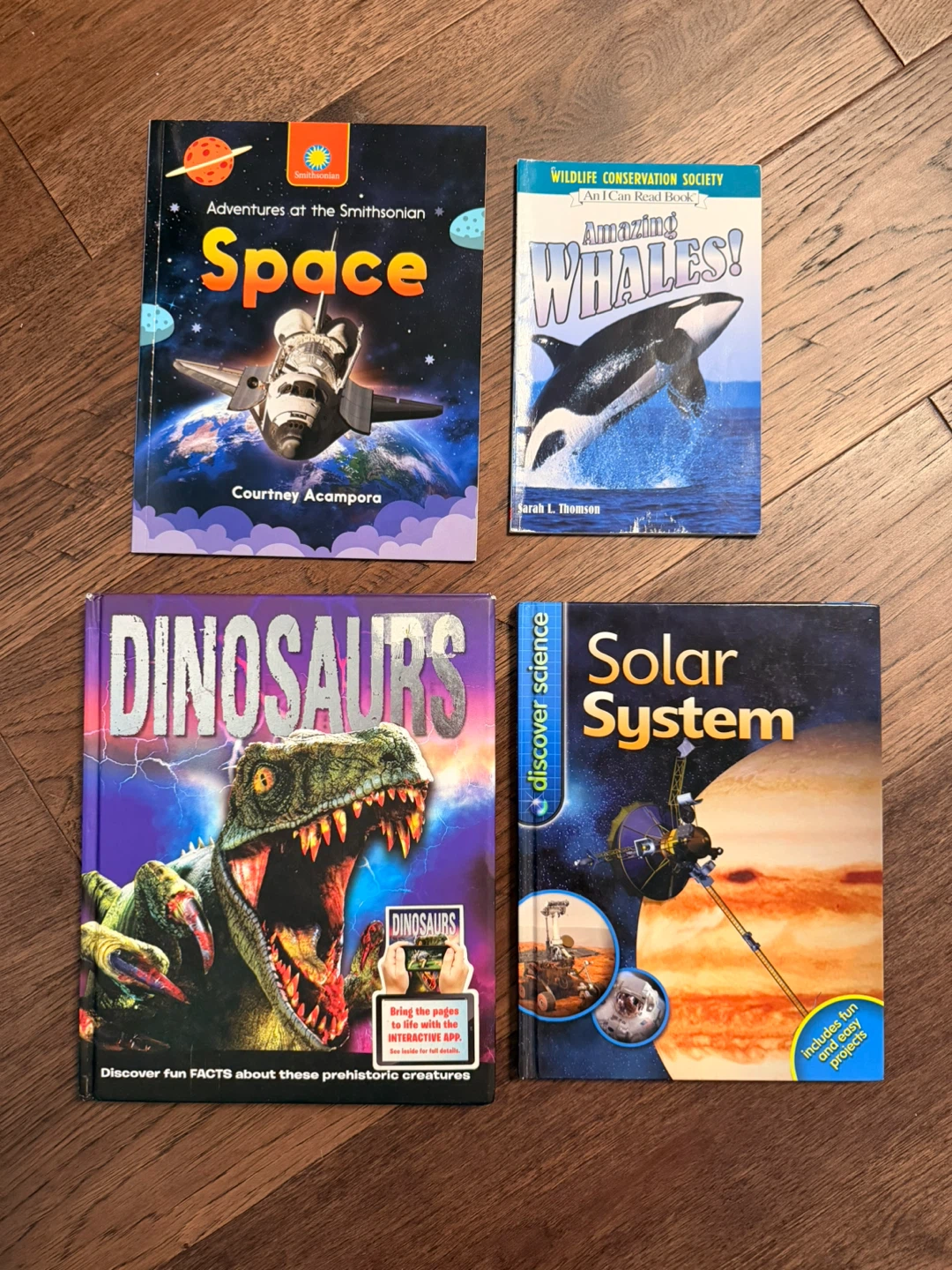 $5 for all!! Kids Science Book (Space, Dinosaur and Whales)