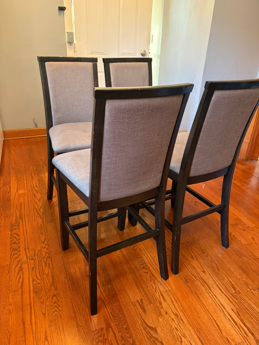 Set of 4 Upholstered Dining Chairs