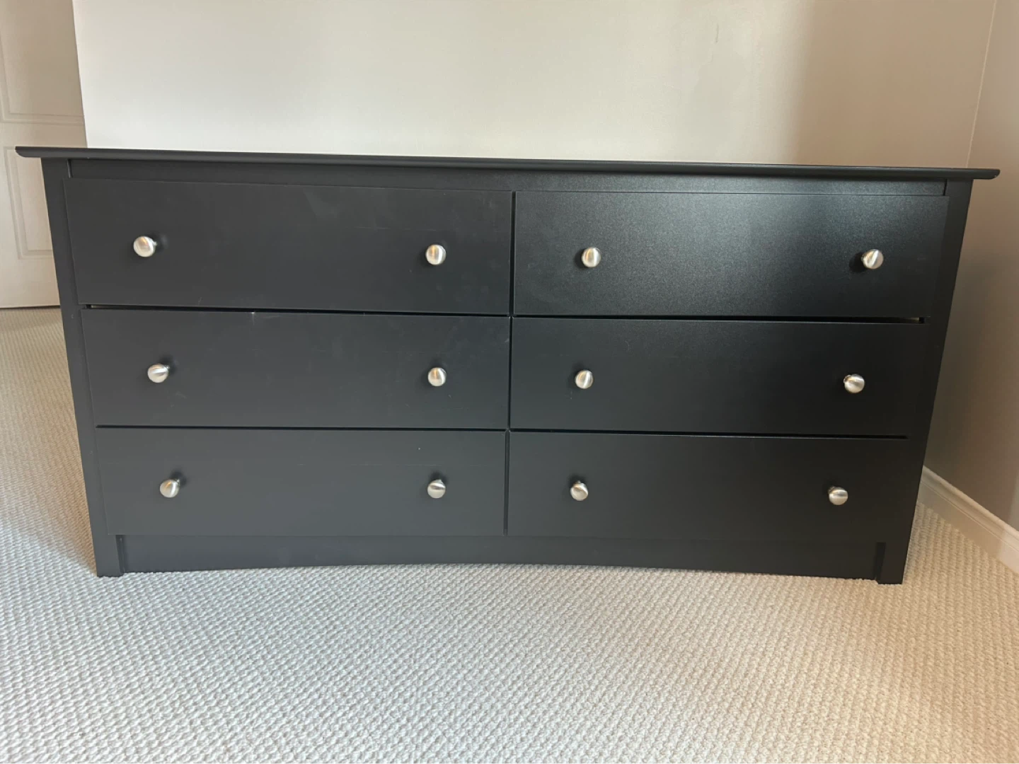 Black 6-Drawer Dresser