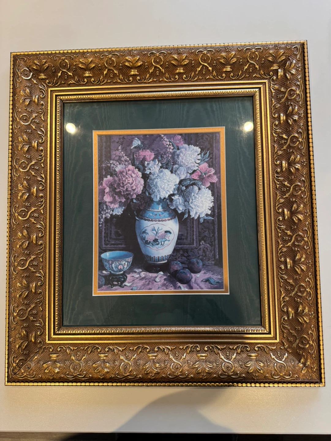 Framed Floral Still Life Print