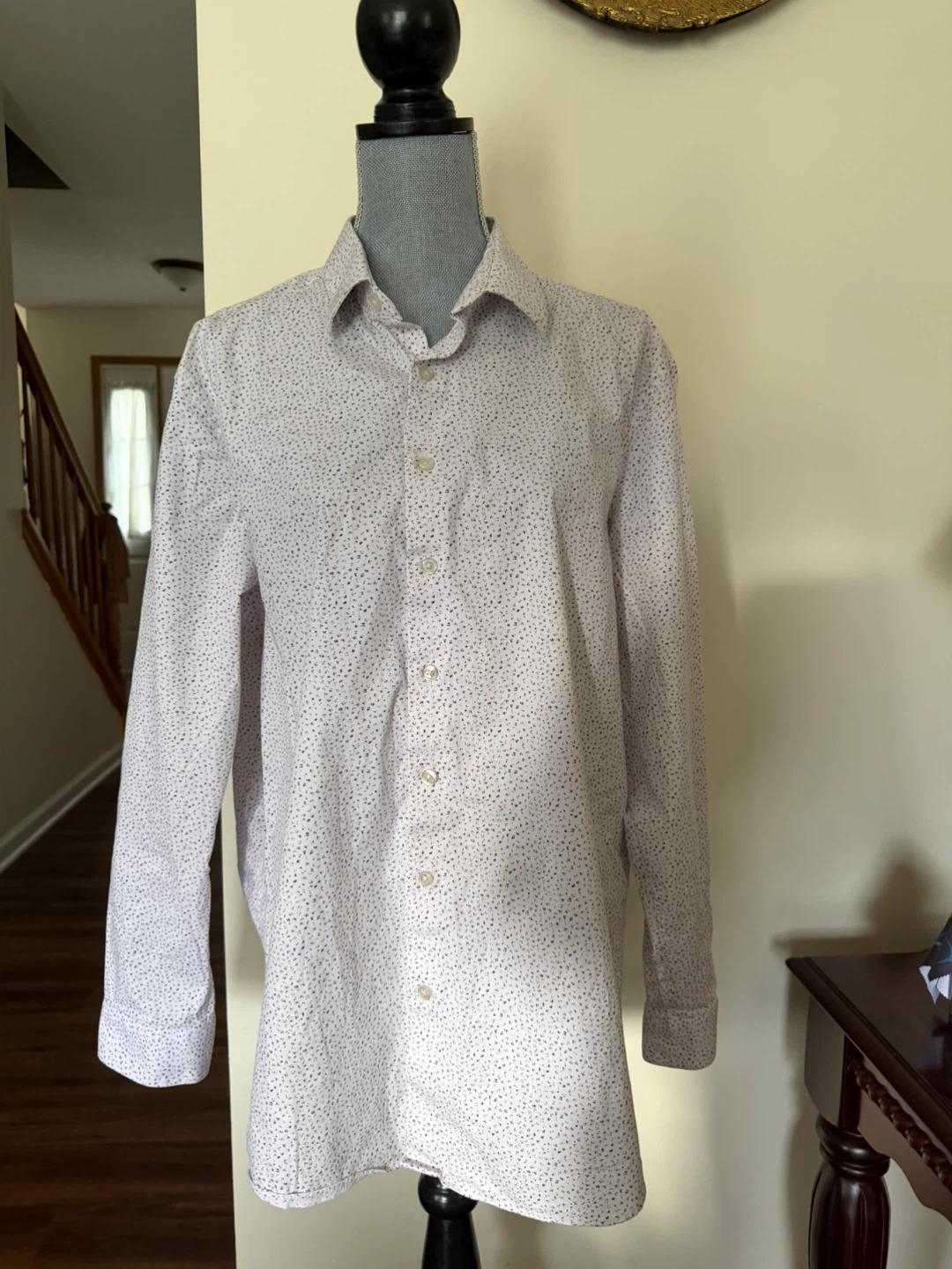 APT.9 Premier Flex Slim Fit Button-Down Shirt XL