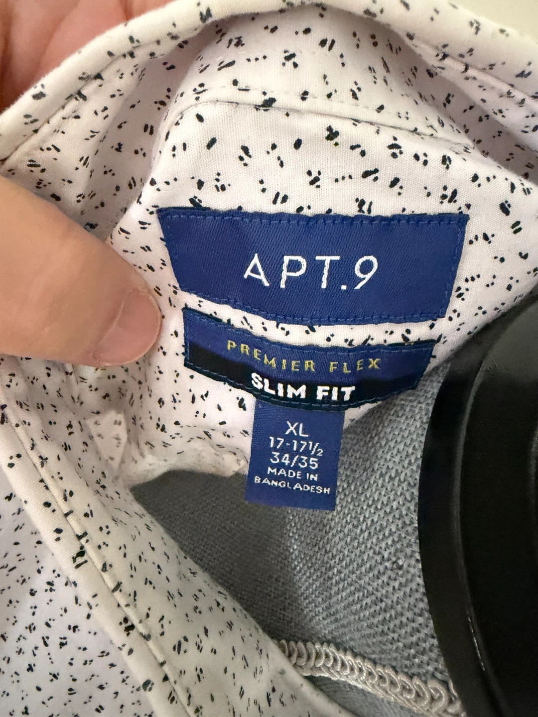 APT.9 Premier Flex Slim Fit Button-Down Shirt XL - photo 3