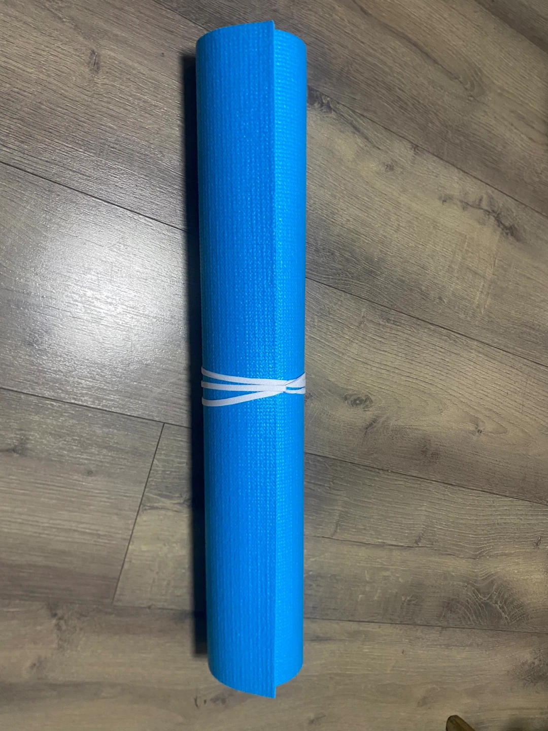 Blue Yoga Mat Exercise Pad