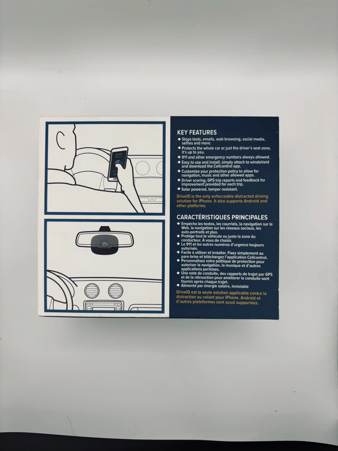 Cellcontrol DriveID Distracted Driving Prevention System - photo 3