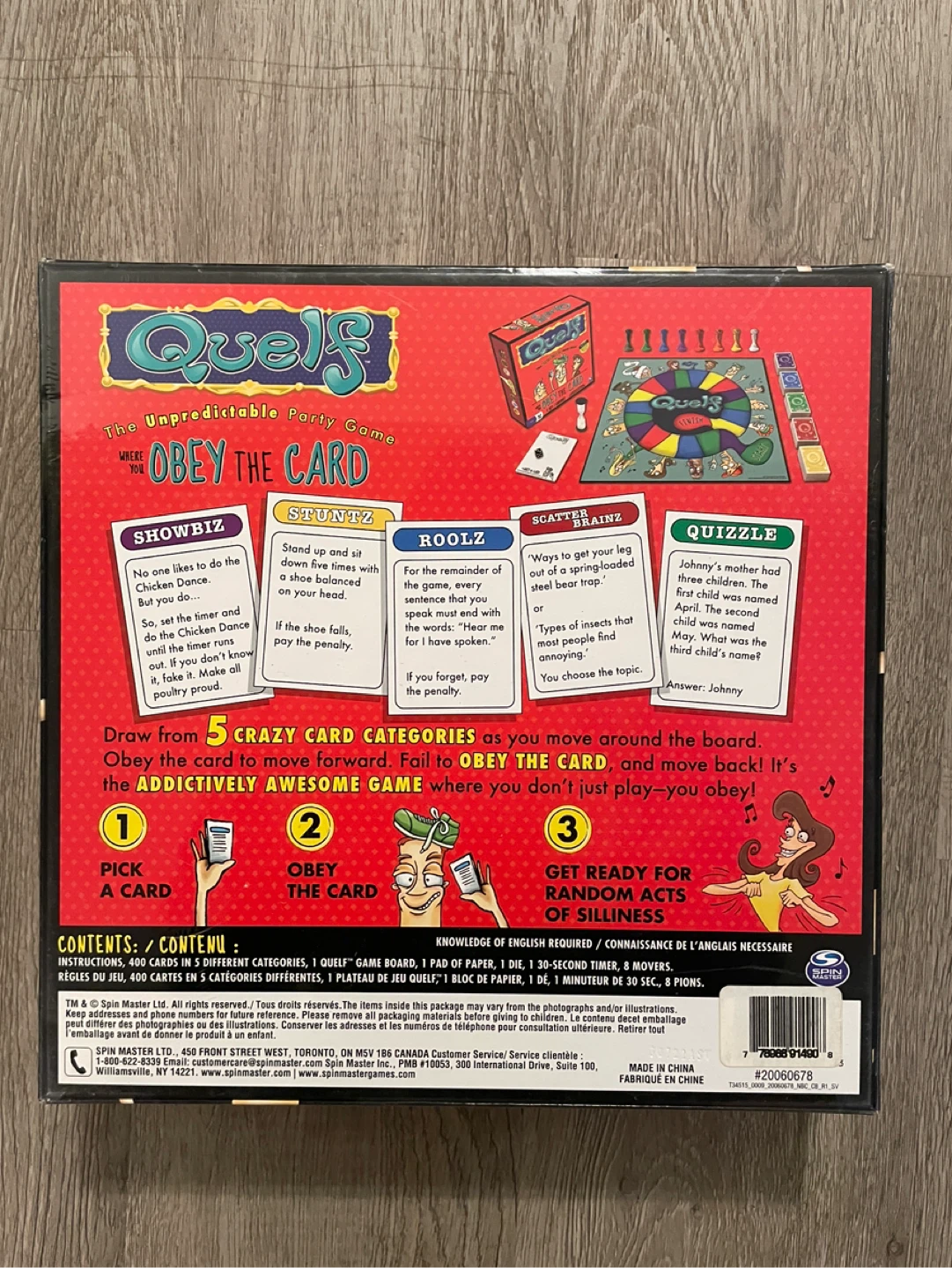Quelf The Unpredictable Party Game new - photo 2