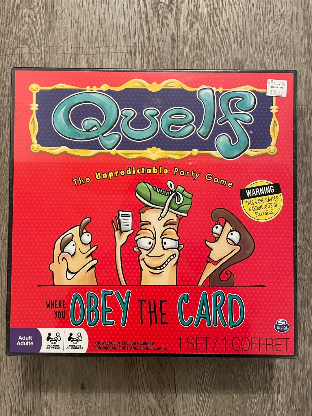 Quelf The Unpredictable Party Game new