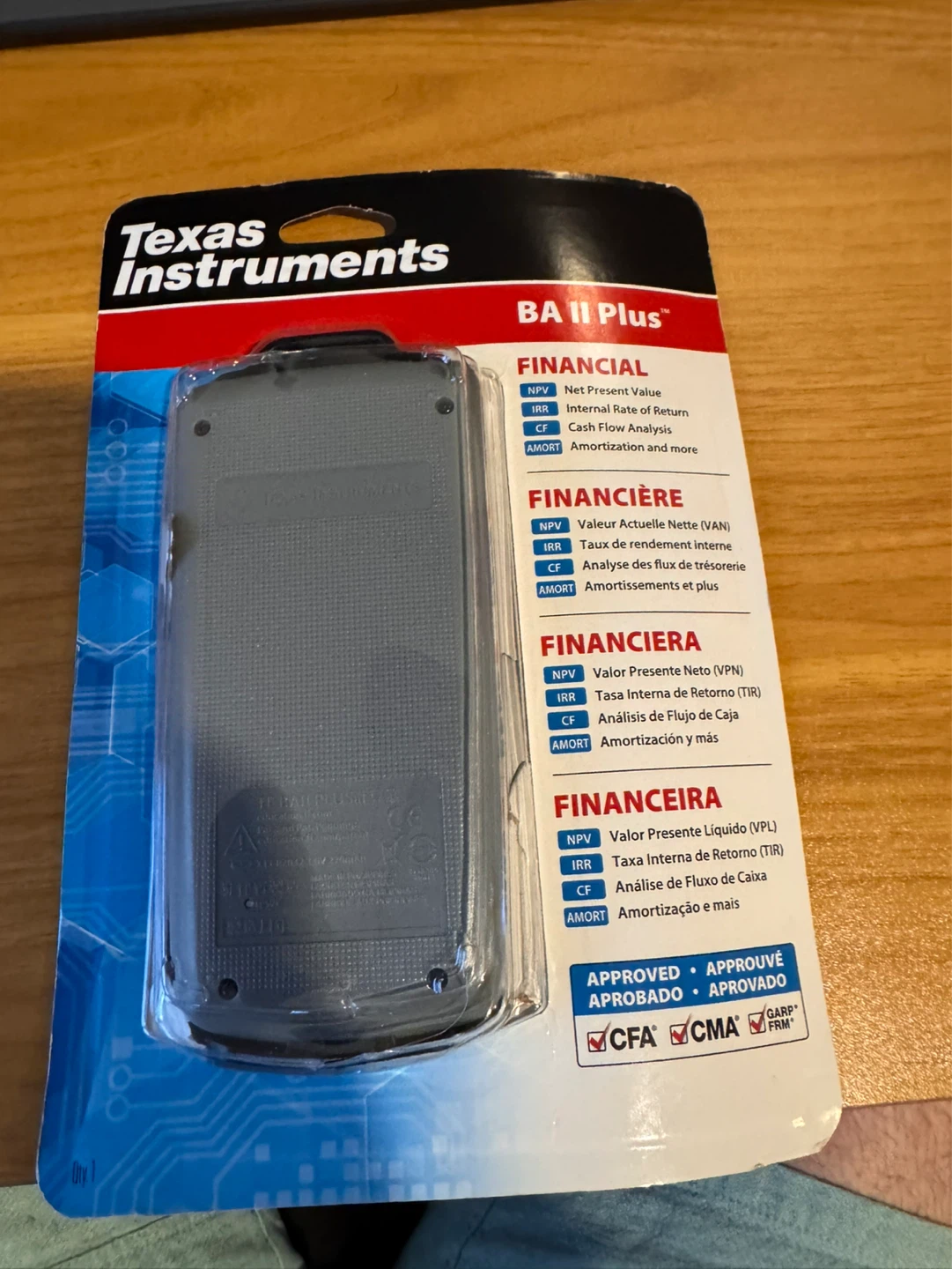 Texas Instruments BA II Plus Financial Calculator