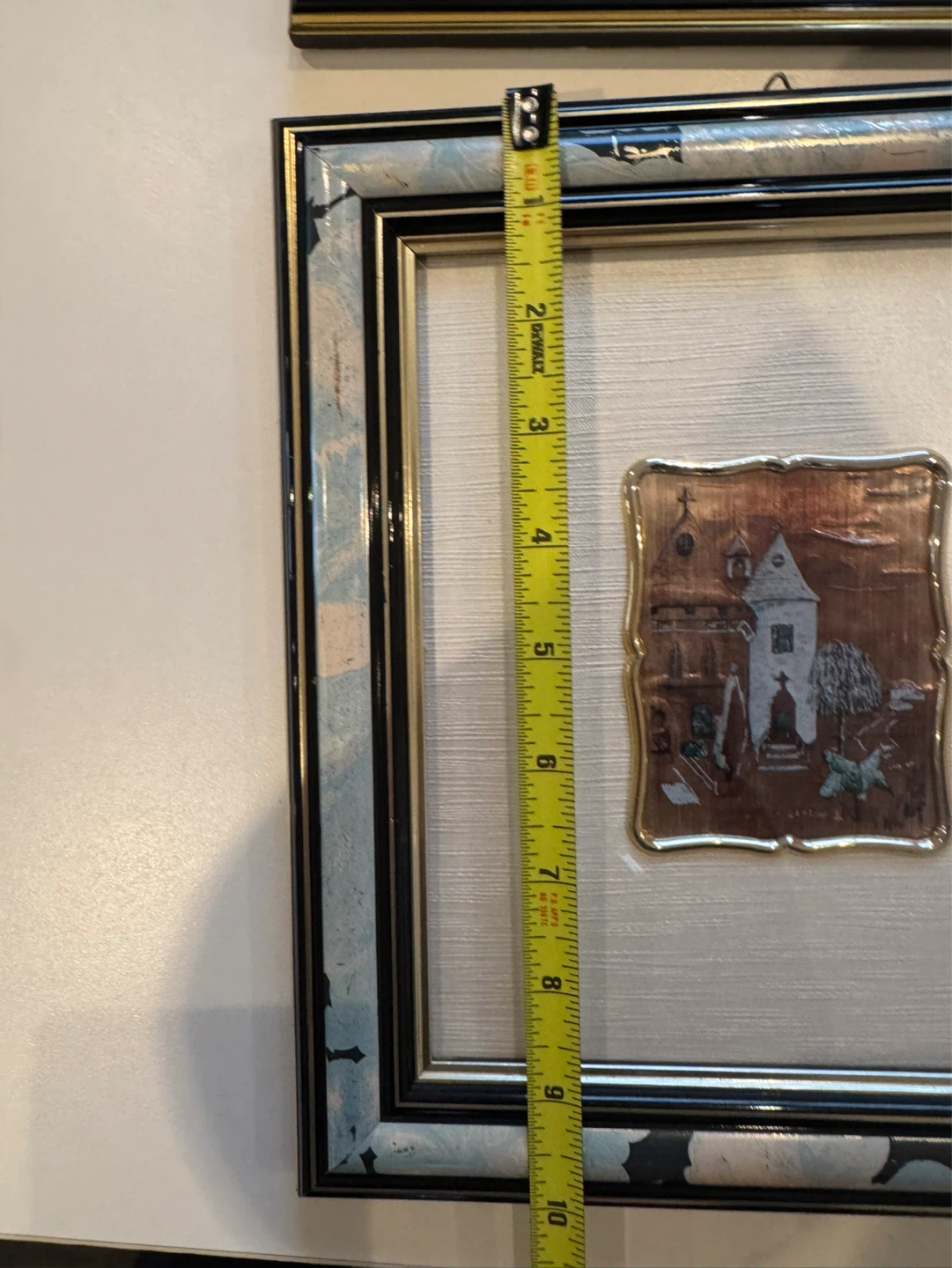 Set of 3 Framed Miniature Artwork Italian Scenes - photo 5