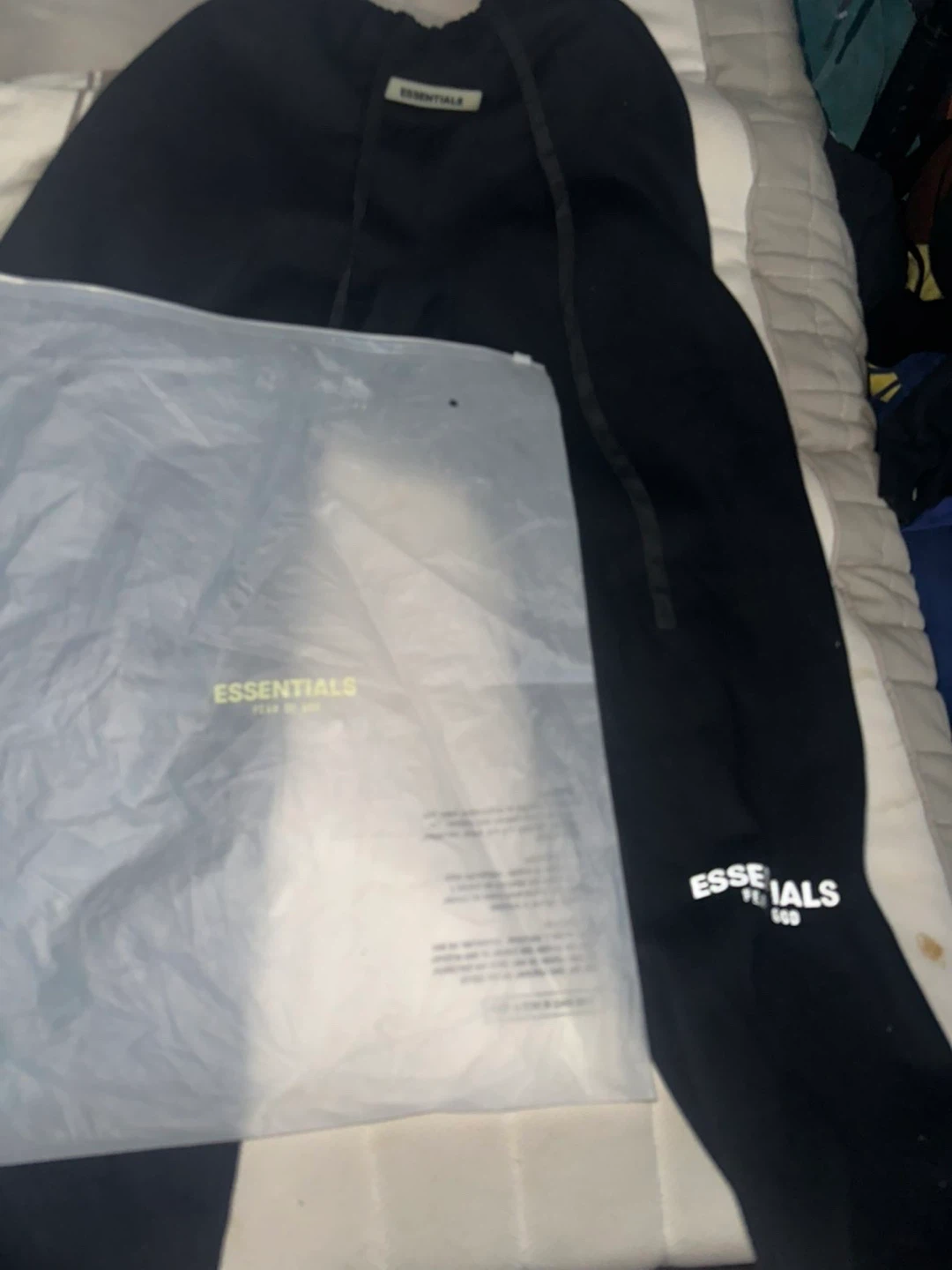 Fear of God Essentials Black Hoodie