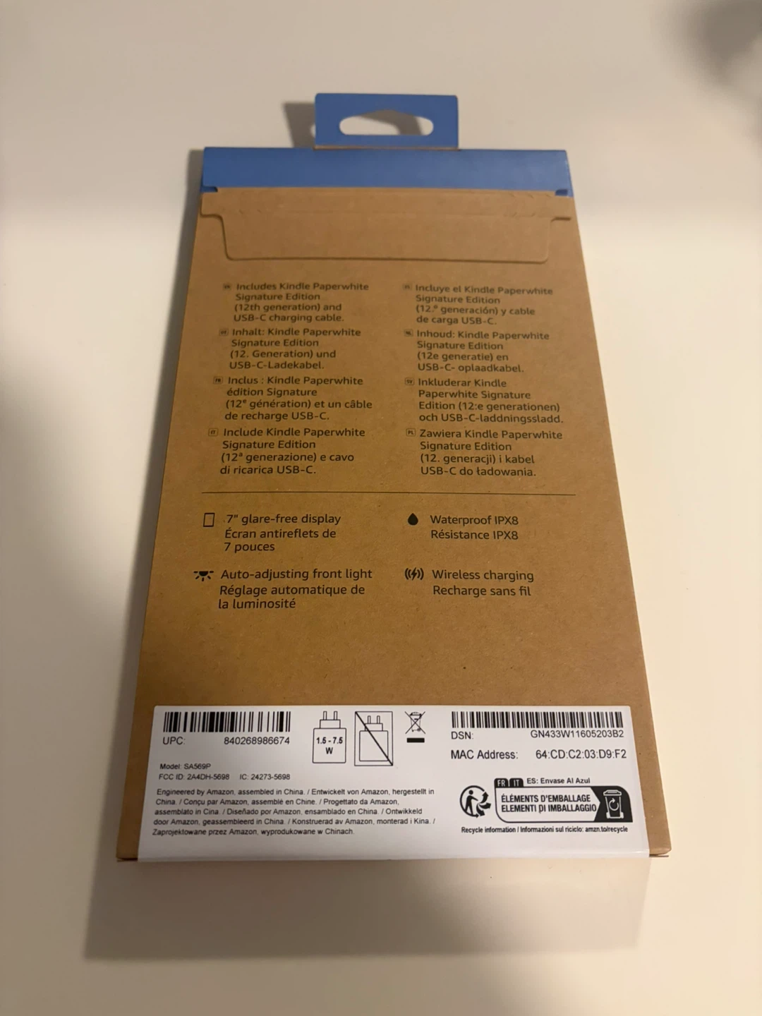 New! Amazon Kindle Paperwhite (12th Gen) - photo 2