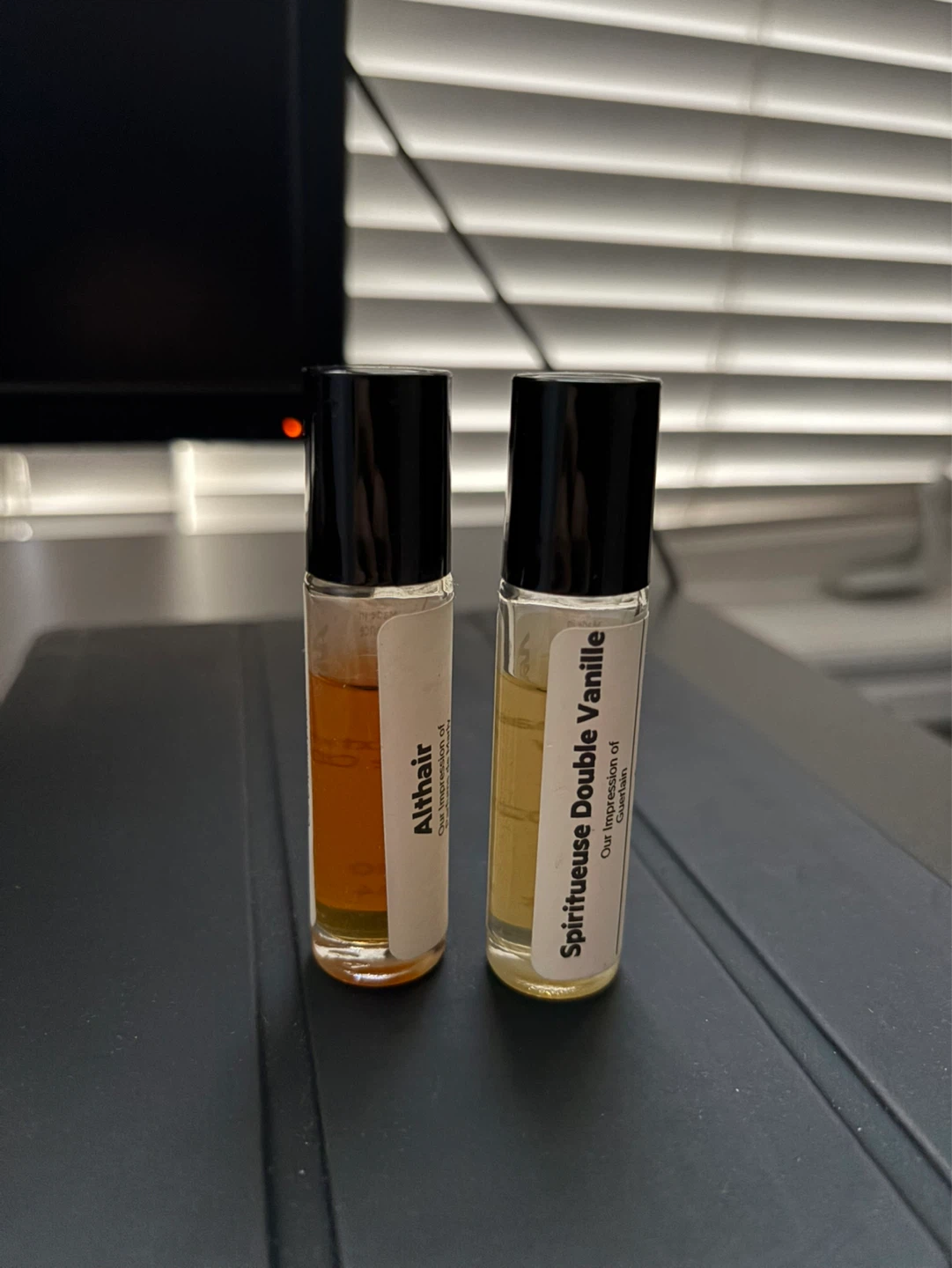 Althair and Spiritueuse Double Vanille Impression Perfume Oils