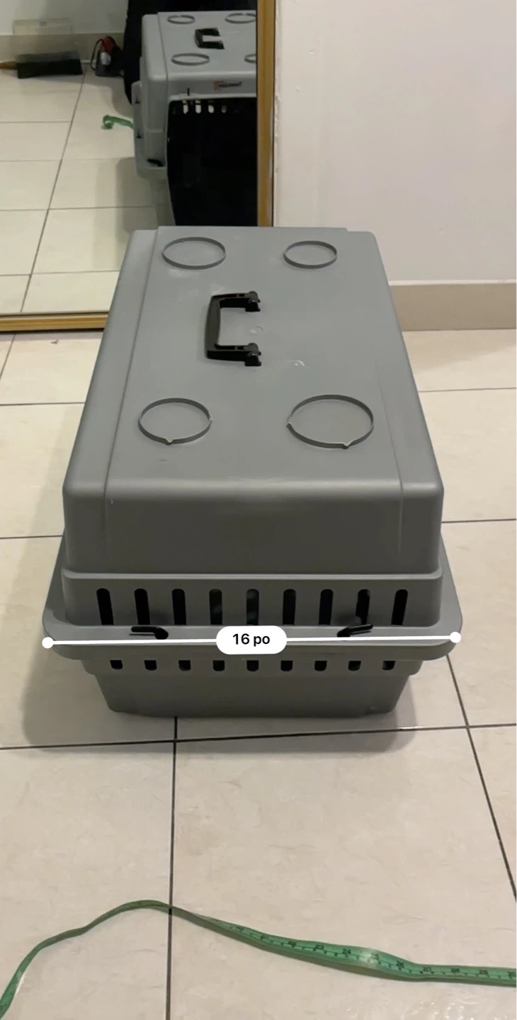 Cage Transport Chat + Accessoires Inclus - Excellent état - photo 5