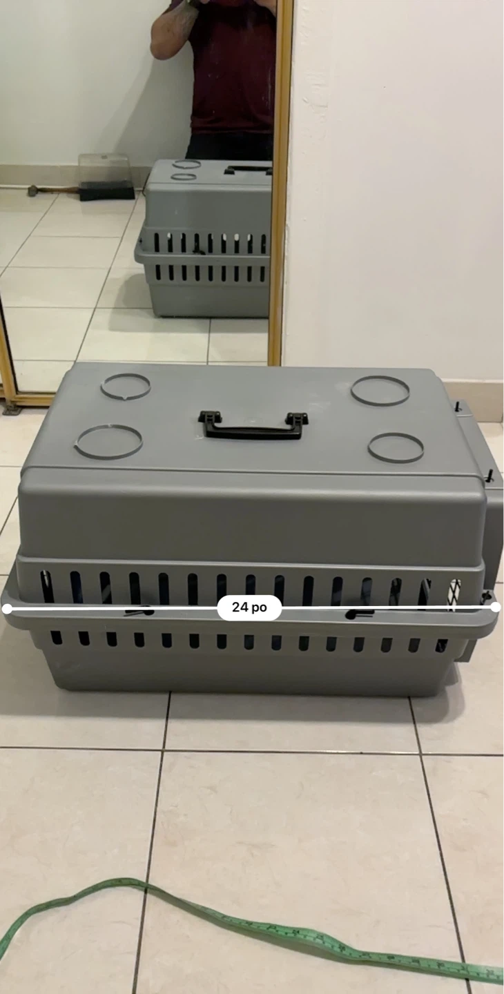 Cage Transport Chat + Accessoires Inclus - Excellent état - photo 4