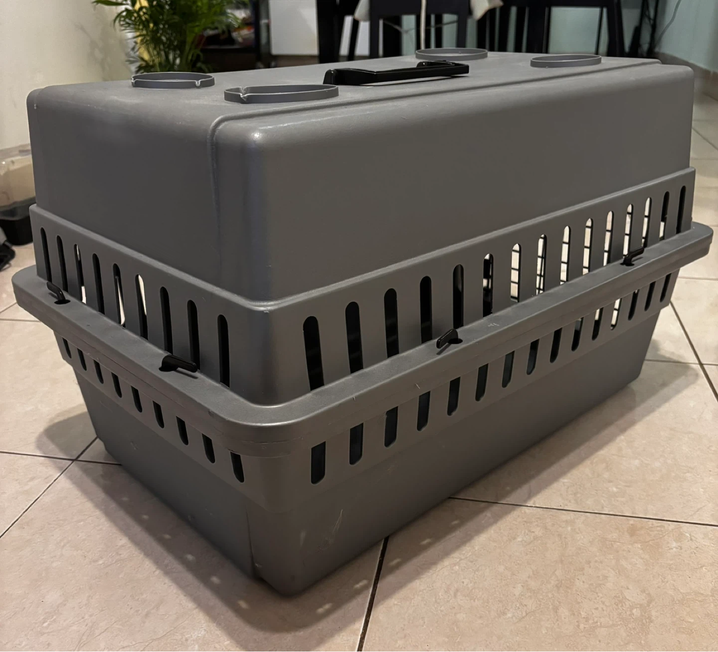 Cage Transport Chat + Accessoires Inclus - Excellent état - photo 3