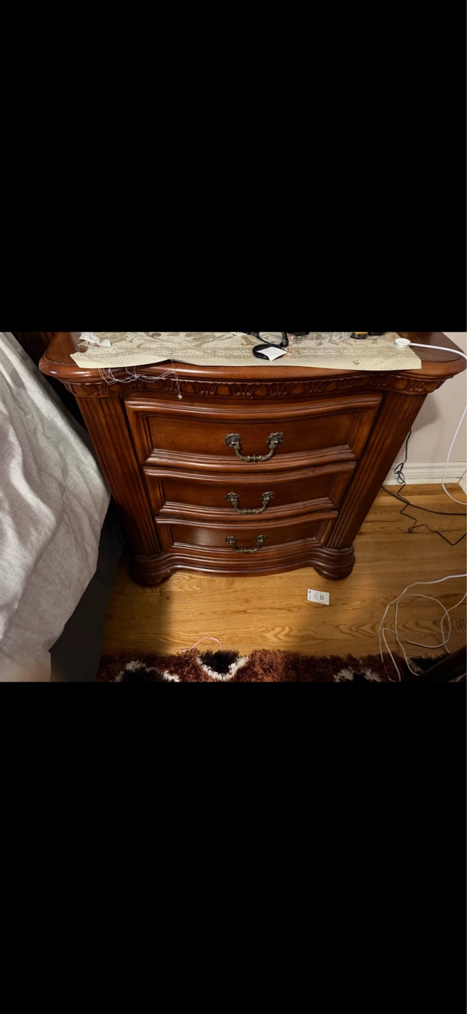 Wooden Armoire with Drawers - photo 5
