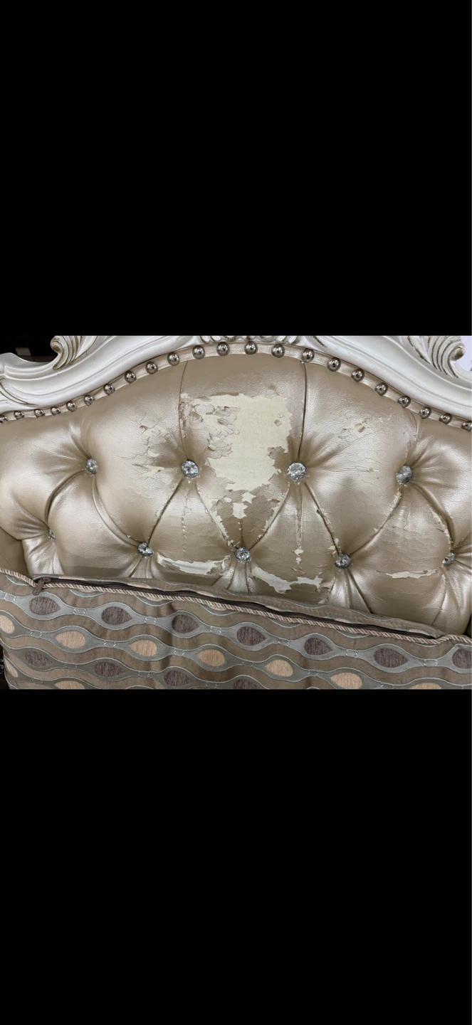 Vintage Rococo Style Sofa Set and Coffee Table - photo 5