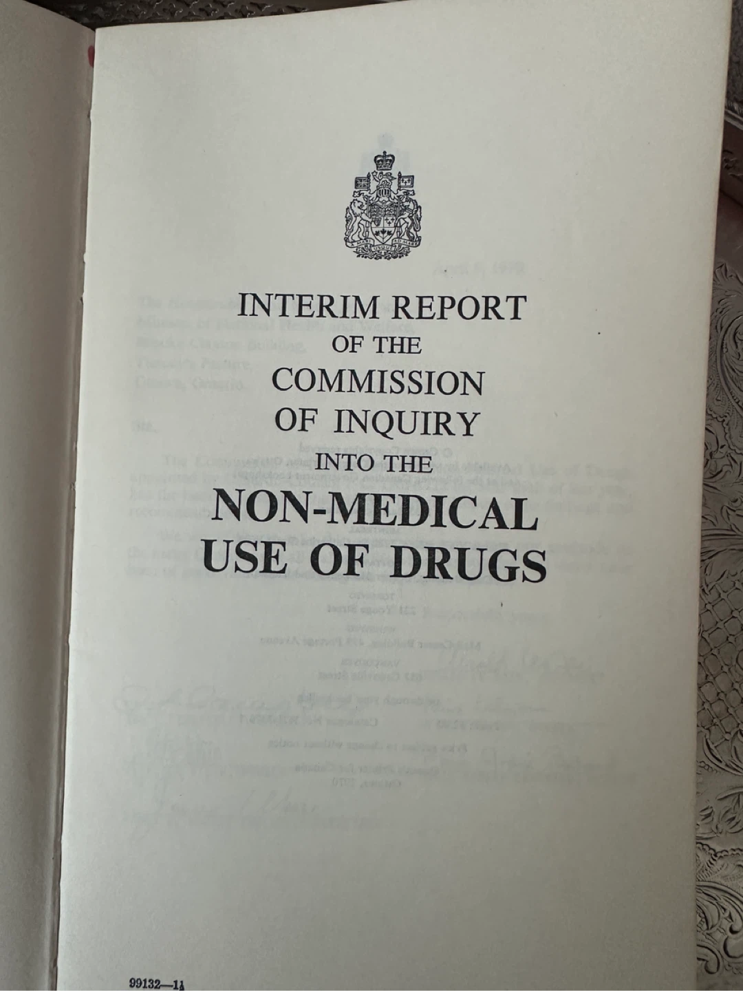 Rare vintage book Non-Medical Use of Drugs - photo 2