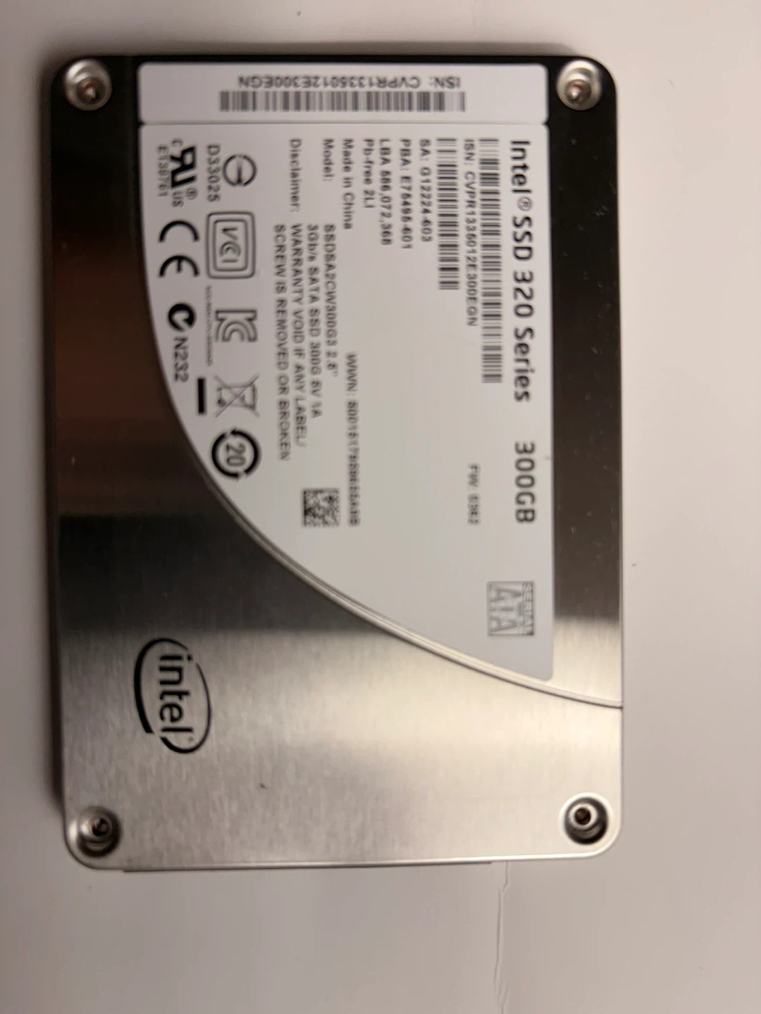 Intel SSD 320 Series 300GB