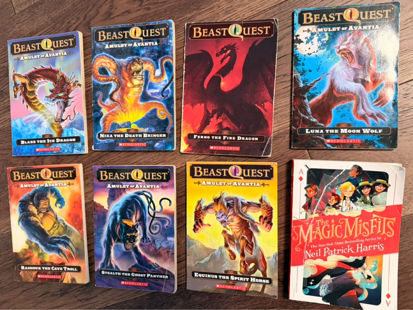 $5 for the Lot!! 7 Beast Quest Set + The Magic Misfits