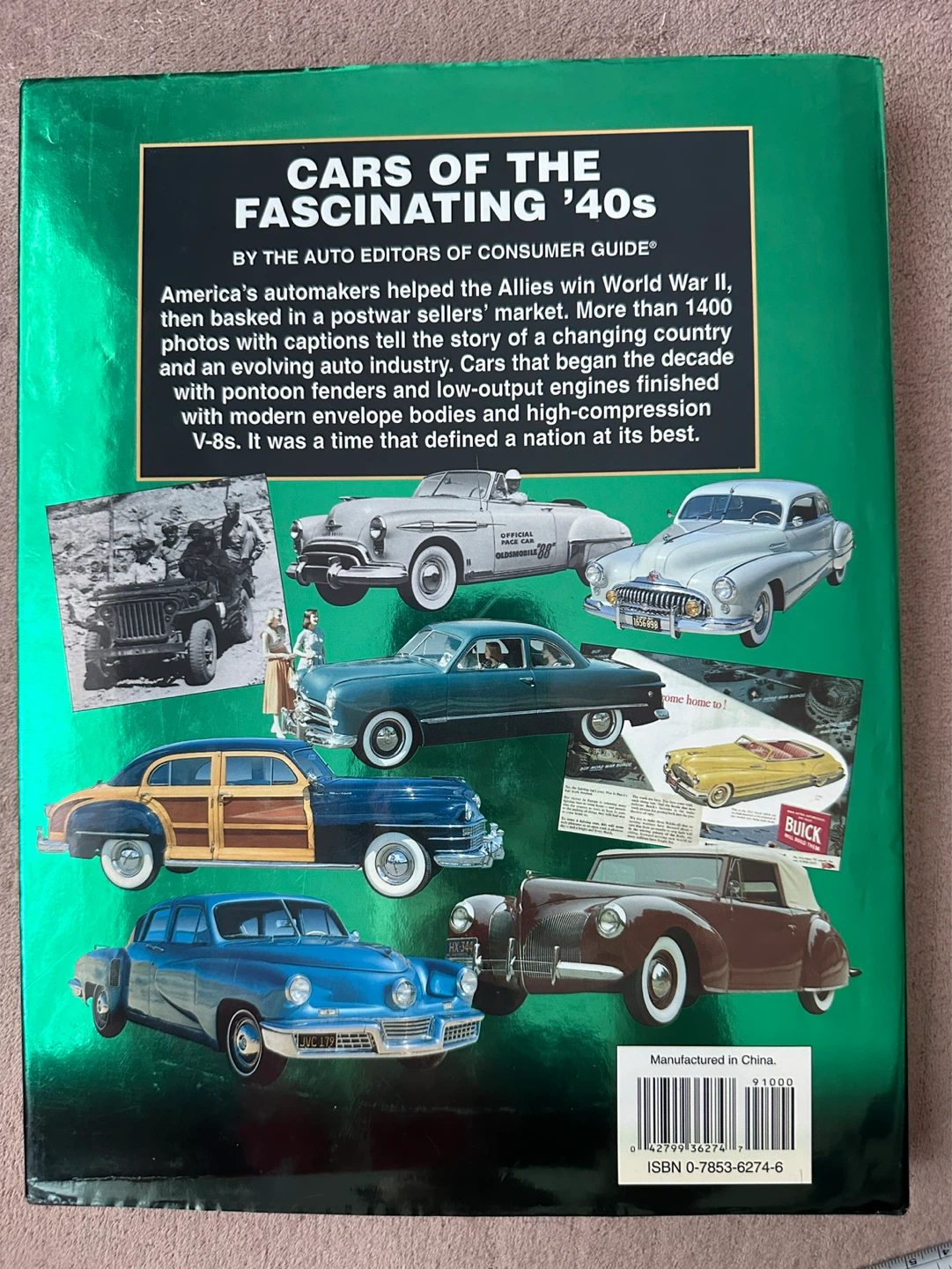 Book set ‘Cars of the Fascinating 40s,50s,60s. - photo 4