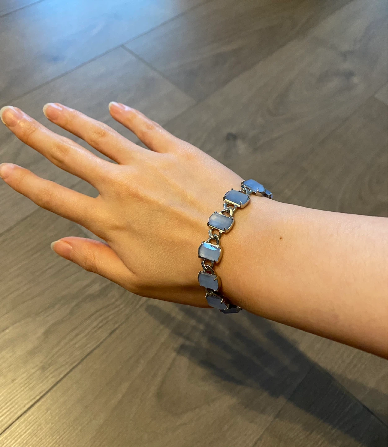 Vitaly blue gem bracelet - photo 4