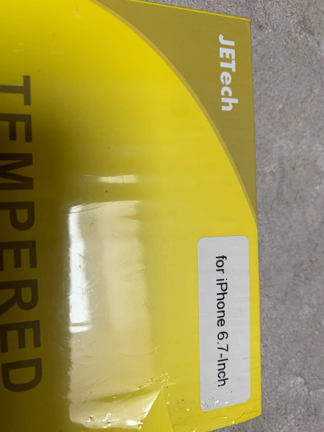 JETech Tempered Glass Screen Protector for iPhone 6.7-inch - photo 2