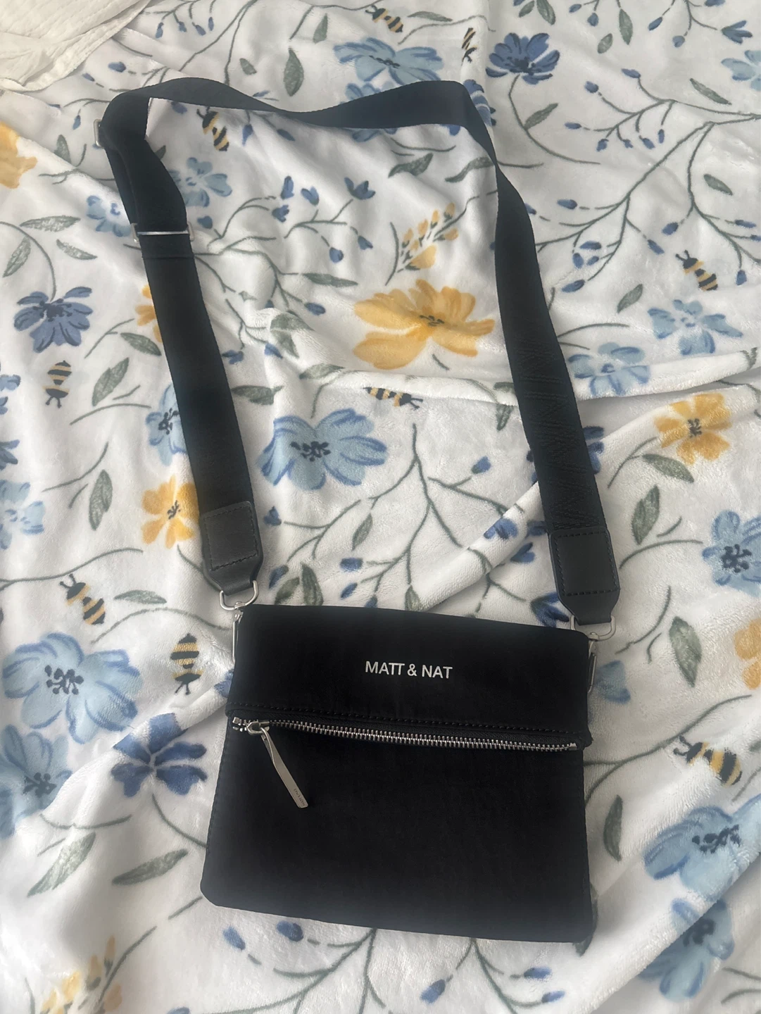 Matt & Nat Black Crossbody Bag