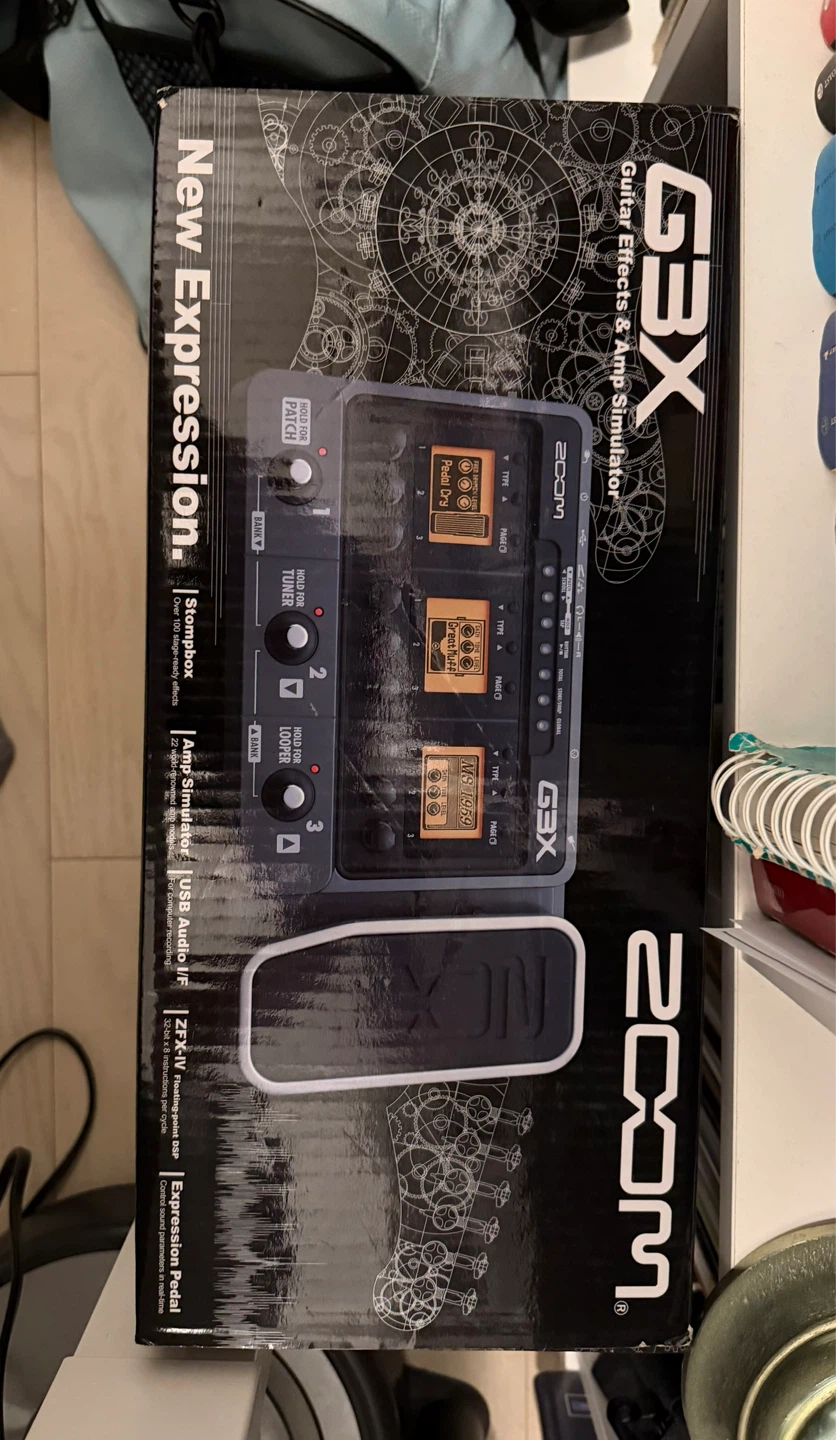 ZOOM G3X Guitar Effects & Amp Simulator Pedal - photo 2