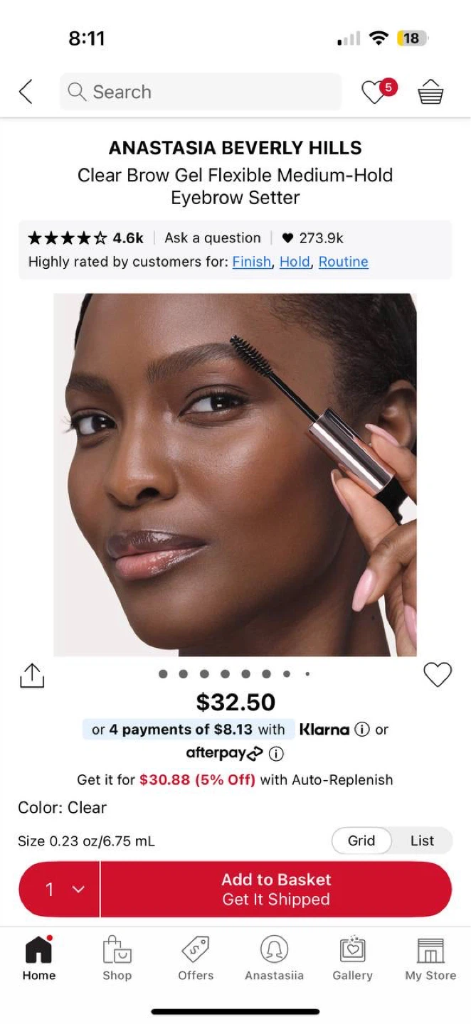 Anastasia Beverly Hills – Clear Brow Gel ( mini) - photo 4
